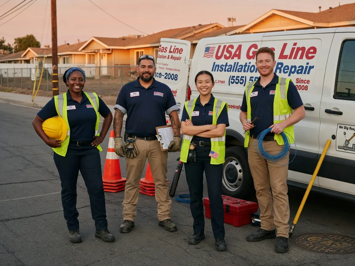 Gas Line Installation company in Whitmore, CA